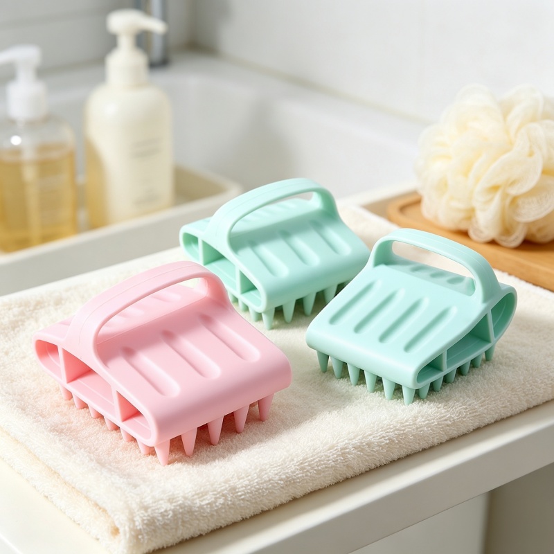 Hair Care Products - Spazzola in silicone per massaggio del
